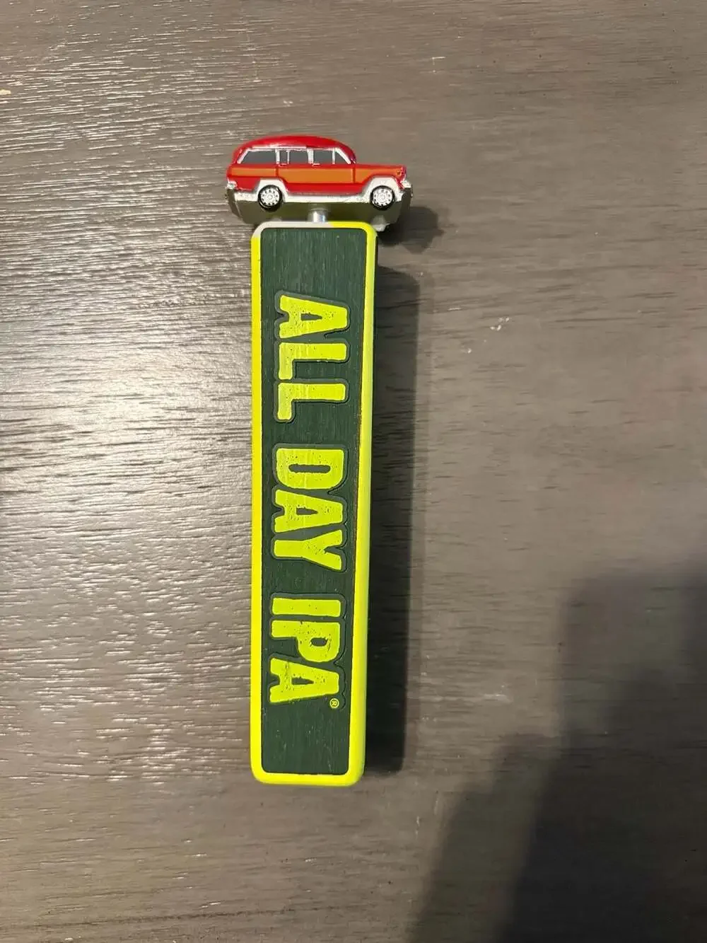 Founders Brewing Co. All Day‎ IPA Beer Tap Handle with Woody Wagon Topper